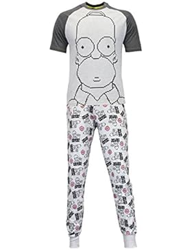 Simpson Herren Homer Simpson Schlafanzüge