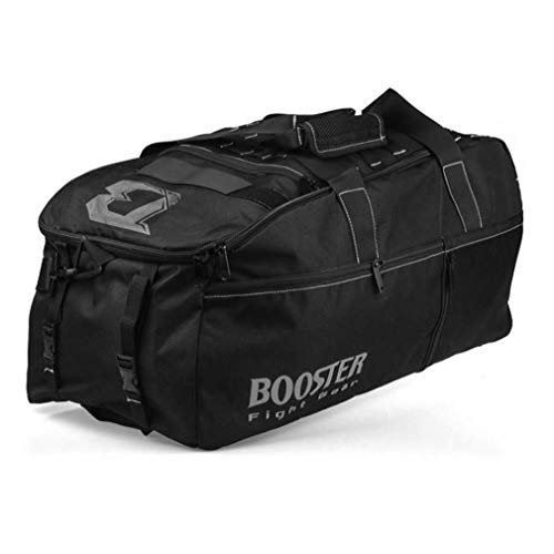 Booster Fightgear Martial Arts Bag Champion - Bolsa de Entrenamiento Grande para Gimnasio, para Fitness, Muay, Thai, MMA, Viajes, Boxeo, Bolsa híbrida, también utilizable como Mochila