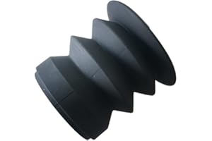 BEEYNG Juego de Accesorios para telescopio Protector Ocular Copas oculares de Goma Mira telescópica Cámara telescopio