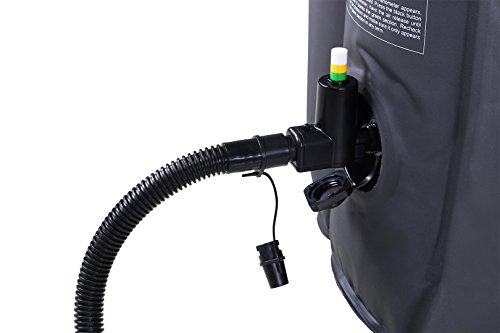 Miweba MSpa aufblasbarer Whirlpool M-019LS 4+2 Personen 185×185 rechteckig inklusive Abdeckhaube und Isolierende Bodenmatte - 7