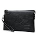 Produktbild Männer Casual Taschen Business Taschen Wasserdichte Taschen Clutch Handgelenk Taschen Business Taschen Handytaschen Europa \u0026 Amerika Mode Taschen,Black-OneSize