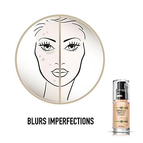 Max Factor Miracle Match Foundation 40 Light Ivory - 3