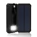Produktbild Externe Akku,15000mAh Dual USB Außen Tragbare Solar Ladegerät mit LED , schön Power Bank für iPhone,HTC und andere Smartphone (Schwarz)