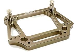 INTEGY RC Model Alloy Front Shock Tower for Traxxas Slash 2WD, Stampede 2WD, Bandit, Rustler 2WD
