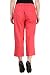 Cropped Linen Pants - Pink