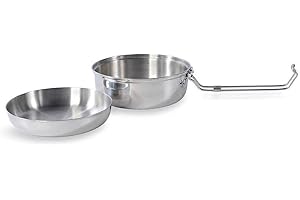 Tatonka Scout Set - Juego de ollas de acero inoxidable o también cuenco/plato