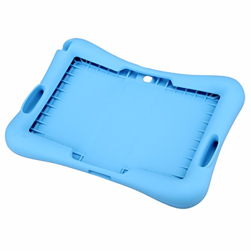 NEWSTYLE Samsung Galaxy Tab 4 10.1 Kinderfreundliche Silikon Hülle Schutzhülle Tasche Case für Samsung Tab 4 SM-T530/T531/T535 (10,1 Zoll) – Blau - 6
