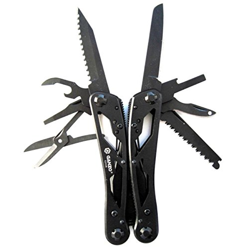 Ganzo G202-B Multitool, Edelstahl, rostfrei, über 20 Funktionen, inkl. Tasche - 5