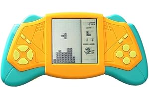 Arespark Console de Jeux, 3.5 in Console de Jeu Retro en Grand écran Tetris Game Classique, Console de Jeu Portable Intégré 23 Jeux Vitesse/Difficulté Réglable