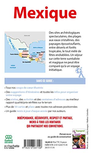Book's Cover of Guide du Routard Mexique 2019
