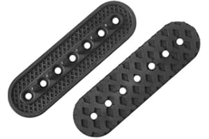 Wisyurt 2er-Pack Hutverlängerungen, 3D-Gedrucktes Hutgrößenverlängerungszubehör, Löcher Verstellbare Kappenverlängerung für Halbe Größe, Schwarz