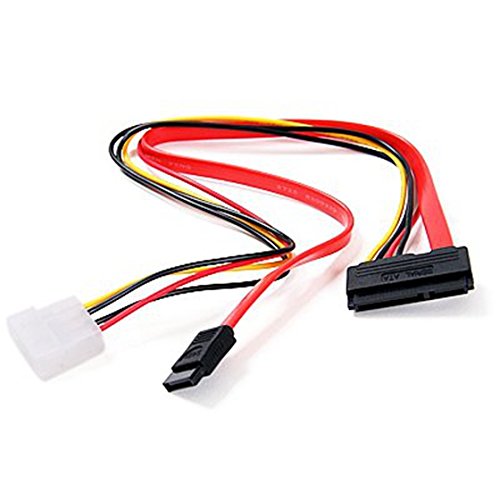 TOOGOO(R) 15 + 7 Pin SATA Power/ Daten auf 4 Pin IDE Stromkabel