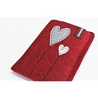 Handytasche - Handyhülle - Samsung Galaxy S8 - aus hochwertigem Wollfilz - Schutz vor Kratzern & Schmutz