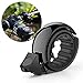 Produktbild ECHTPower Fahrradklingel, Fahrradklingel Mountainbike, Verbessert O Design Fahrrad klingel Fahrradglocke Radfahren, Unsichtbar Schwarz Fahrradklingel Laut für Alle Fahrrad - Lenker Alarm Horn Ring 22.2-31.8mm