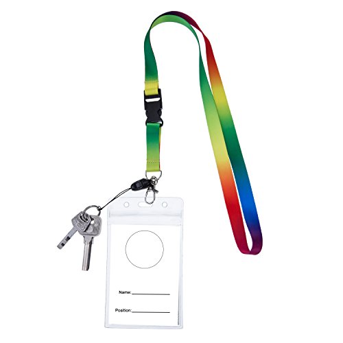 10 Piezas Correas Cordones de Tarjetas con Hebilla Desmontable 20 Pulgadas para Funda de Tarjeta  Llavero  M  vil