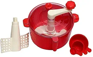 Purabelle Non Electric Dough Maker Machine Atta Maker for Kitchen (Multi-Color)