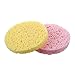 Face mask - SODIAL(R)2 x Sponge puff round makeup removal cleansing face mask