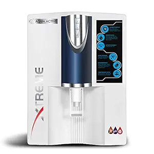 Misty Copper Water Reverse Osmosis 100 GPD Water Filtration System ? 14 Stage RO +UV+Min+Alkaline+CU Water Filter with ABS Tank ? Active and Inactive Carbon Filter ? with Pre Filter ? 100 GPD (Copper binding Pump)