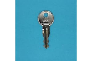 SCHLUESSELBUDE.DE SB Schlüssel, Nachschlüssel für Atera Trägersysteme. Schlüsselnummer Atera 015, Silber