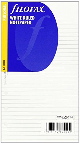 Preisvergleich Produktbild Filofax Personal White Ruled Notepaper R