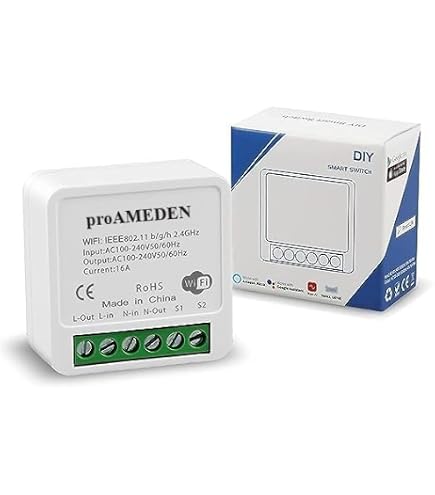 Interrupteur WiFi Intelligent LoraTap - Lot De 2 - Va Et Vient - 2300W 10A - Compatible Alexa/Google