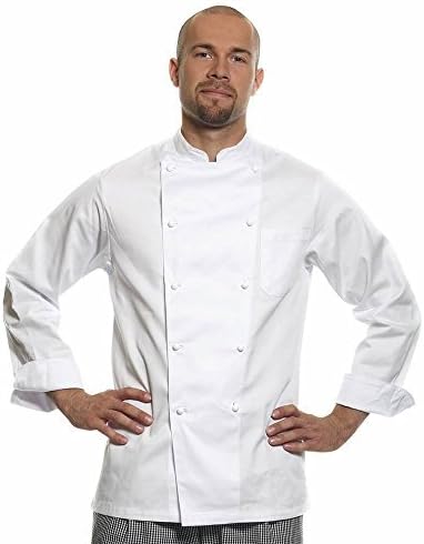 Basic Chef's Jacket White white Size:M