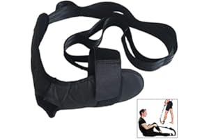 iwobi Correa de Estiramiento de Yoga, Fitness Yoga Correa, Tobillo Ligamentos Banda con múltiples Grip Loops, para Entrenamiento de flexibilidad Entrenamiento de instrucción Baile Gimnasio