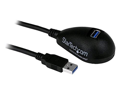 StarTech 1,5m SuperSpeed USB 3.0 Desktop Verlängerungskabel / Dockingkabel - Stecker / Buchse - Schwarz