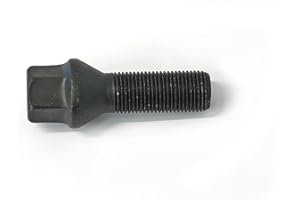 H&R Tornillo de Rueda Cónico M14x1.25 - Longitud 35mm - Negro