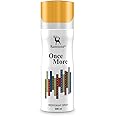 Ramsons - ONCE MORE Deodorant Spray |200 ML | Body Perfume For Men | TN - Bergamot, Peach, Plum, Orange Blossom | MN - Mimosa, Vanilla Flower, Jasmine, Rose | BN - Leather, Vanilla, Musk, Amber, Tonka