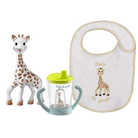 Vulli Fresh Touch Sophie la Girafe Set Tasse anti fuite
