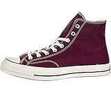 BORDEAUX Converse Unisex-Erwachsene Taylor Chuck 70 Hi Sneakers, Mehrfarbig (Dark Burgundy/Black/Egret 613), 40 EU