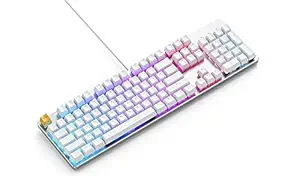 Glorious GMMK - Full Size (Pre-Built) Backlit Gaming Keyboard (White)