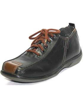 Boomers 4743062 Mädchen Damen Jungen Schnürschuhe Schwarz/Braun