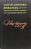 Romances by Luis De Góngora Y Argote