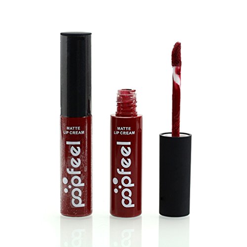 MagiDeal 12 Farbe Matt Make-up Lipgloss Langanhaltend Flüssigkeit Lippenstifte Makeup Lipsticks Set - 4