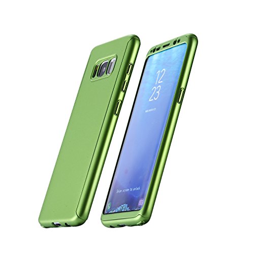 IMOO Funda de m vil Samsung Galaxy S8 360 grados paquete s lido con un agujero Para Samsung Galaxy S8 Plus Verde reviews IMOO Funda de m vil Samsung Galaxy S8 360 grados paquete s lido con un agujero Para Samsung Galaxy S8 Plus Verde