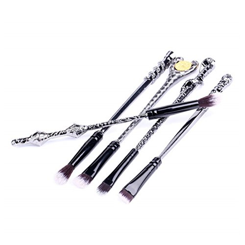VWH Wizard Zauberstab Stil Make-up Pinsel, Lidschatten Pinsel Gesichts Make-up Pinsel Set - 2