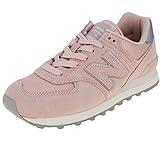Pink New Balance 574 Sateen Tab, Zapatillas para Mujer, Rosa (Pink PS), 39 EU