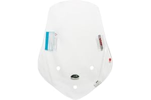 Givi D229ST Pare-brise transparent avec spoiler pour Piaggio X9 Evo 125 200 250 500 (+16 cm)