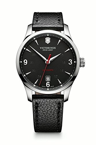 Victorinox Swiss Army Herren-Armbanduhr Analog Automatik Leder 241668 Victorinox Swiss Army Herren-Armbanduhr Analog Automatik Leder 241668