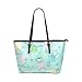 Produktbild Plsdx Zarte Elegante Teetasse Große Leder Tragbare Top Hand Totes Taschen Kausalen Handtaschen Reißverschluss Schulter Einkaufstasche Geldbörse Organizer Für Dame Mädchen Frauen