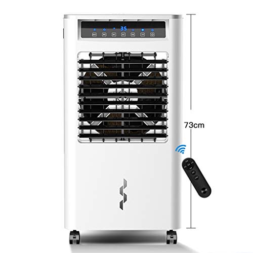 LI LU SHOP Refroidisseur d'air Domestique de Ventilateur Industriel de climatisation, Purification aux ions négatifs, Sens du Vent 9, Petit climatiseur de réfrigération, Commercial - Noir et Blanc