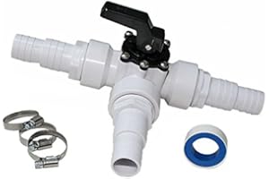 Trendpool 3-Wege Solarschieber 1 1/2' IG Bypass Adapter Set