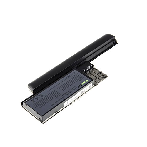 Green Cell® Extended Serie PC764 / JD634 Laptop Akku für Dell Latitude D620 D630 D631 und Dell Precision M2300 (9 Zellen 6600mAh 11.1V Silber) - 4
