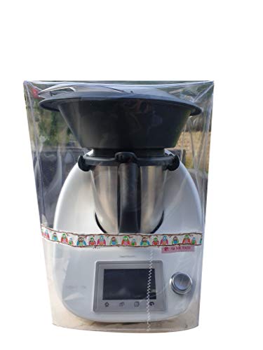 HOUSSE DE PROTECTION POUR THERMOMIX TM5/TM31/TM6 Avec Varoma Modèle CHOUETTES