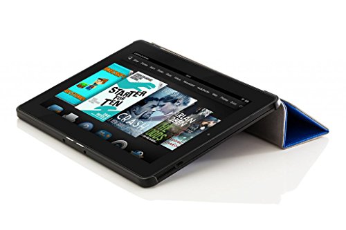 Forefront Cases® Neue Leder Hülle / Tasche / Case / Cover für Amazon Fire HD 6 Tablet (Oktober 2014) – Rundum-Geräteschutz und intelligente Auto-Sleep-Wake-Funktion mit 3-JAHRES-GARANTIE VON Forefront CASES – inkl. Eingabestift und Displayschutz - 3