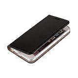 apple iphone 5 leder case schwarz SCHUTZ: Das Handy wird vor Schmutz, Staub, Kratzern und Spritzwasser optimal durch die Lederhülle und der integrierten Schale geschützt