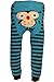Dotty Fish Baby and Toddler Woolen Leggings Blue Ollie Owl - 95cm/24+ months