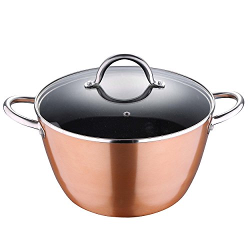 Preisvergleich Produktbild Bergner Eclipse Kochtopf, Durchmesser 28 cm, kupfer